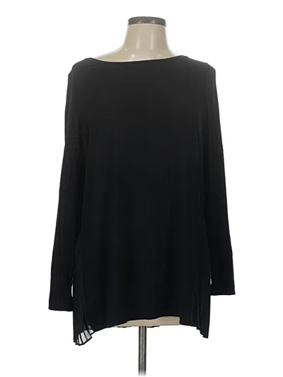 Pre-owned Classiques Entier 3/4 Sleeve T-shirt In Black