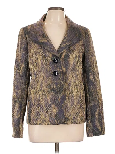 Pre-owned Classiques Entier Blazer Jacket In Gold