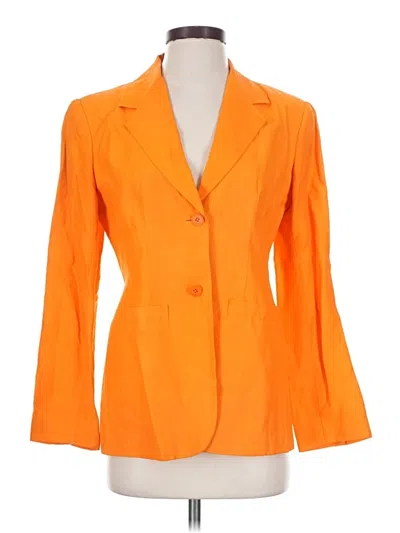 Pre-owned Classiques Entier Blazer Jacket In Orange