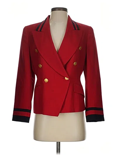 Pre-owned Classiques Entier Blazer Jacket In Red