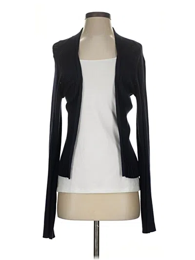 Pre-owned Classiques Entier Cardigan Sweater In Black