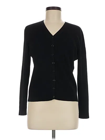 Pre-owned Classiques Entier Cardigan Sweater In Black