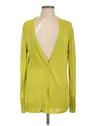 Pre-owned Classiques Entier Cardigan Sweater In Green