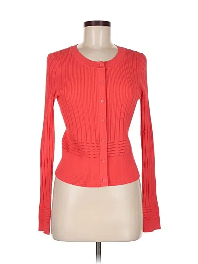 Pre-owned Classiques Entier Cardigan Sweater In Orange