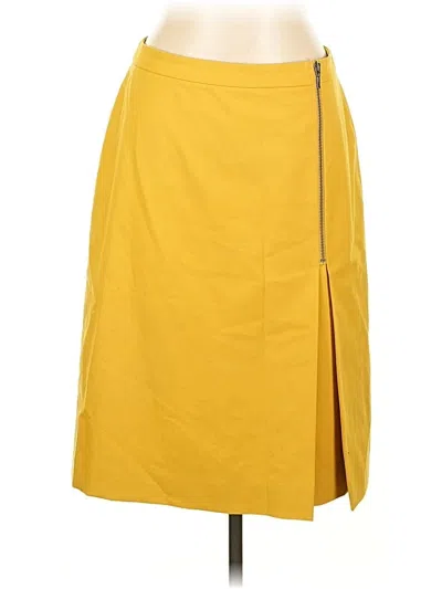 Pre-owned Classiques Entier Casual Skirt In Yellow