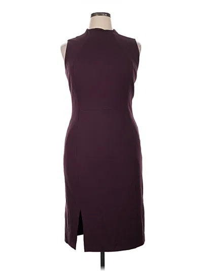 Pre-owned Classiques Entier Cocktail Dress In Burgundy