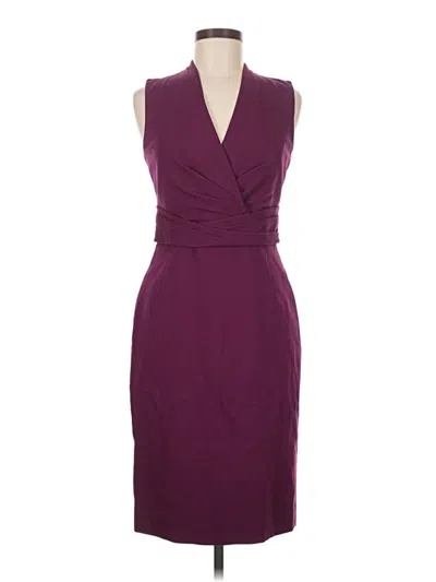 Pre-owned Classiques Entier Cocktail Dress In Burgundy