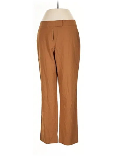 Pre-owned Classiques Entier Dress Pants In Brown