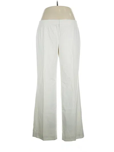 Pre-owned Classiques Entier Dress Pants In Ivory