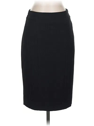 Pre-owned Classiques Entier Formal Skirt In Black