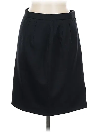 Pre-owned Classiques Entier Formal Skirt In Black