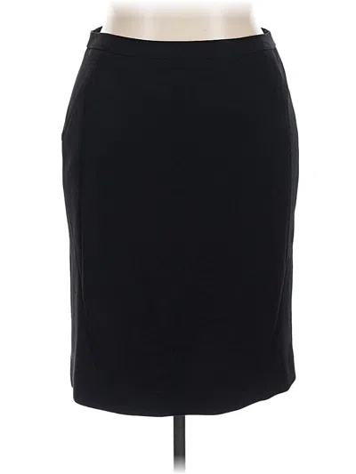 Pre-owned Classiques Entier Formal Skirt In Black