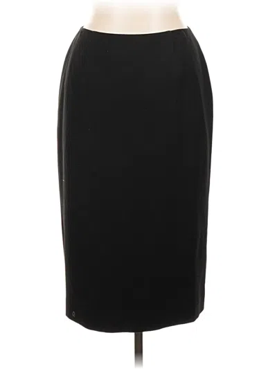 Pre-owned Classiques Entier Formal Skirt In Black