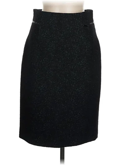 Pre-owned Classiques Entier Formal Skirt In Black