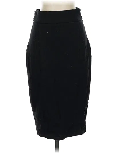 Pre-owned Classiques Entier Formal Skirt In Black