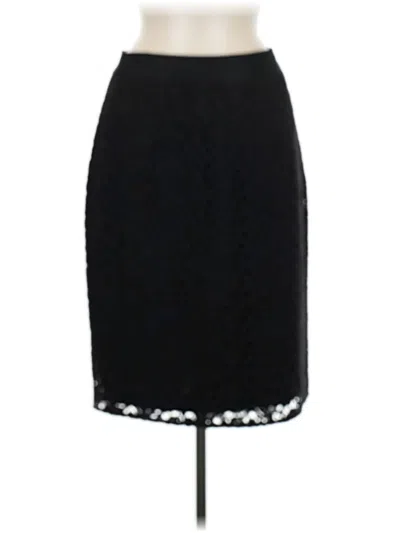 Pre-owned Classiques Entier Formal Skirt In Black