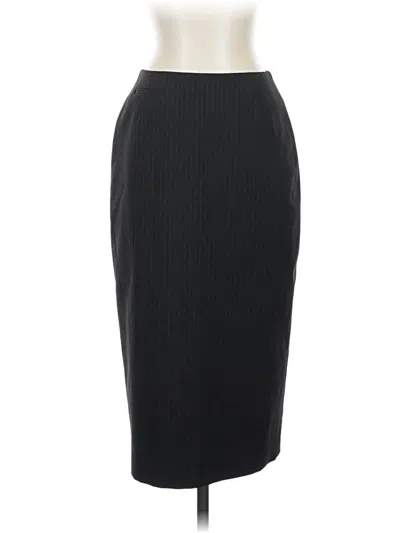 Pre-owned Classiques Entier Formal Skirt In Black
