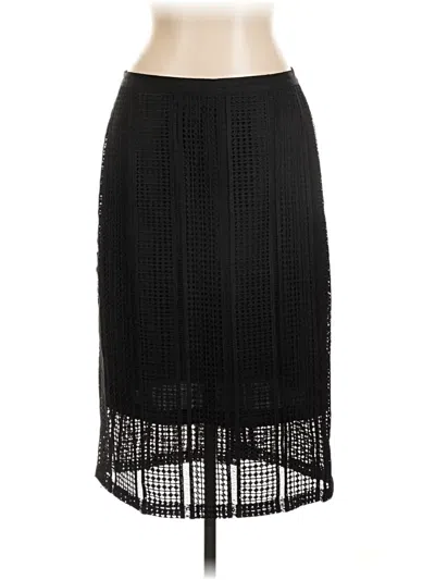 Pre-owned Classiques Entier Formal Skirt In Black