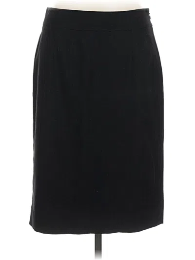 Pre-owned Classiques Entier Formal Skirt In Black