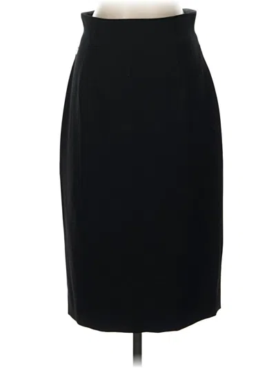 Pre-owned Classiques Entier Formal Skirt In Black