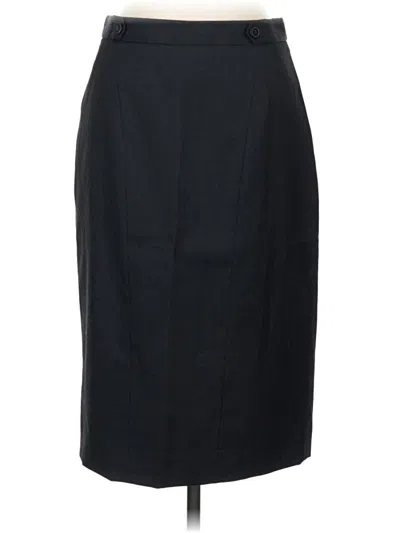 Pre-owned Classiques Entier Formal Skirt In Black