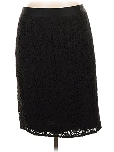 Pre-owned Classiques Entier Formal Skirt In Black