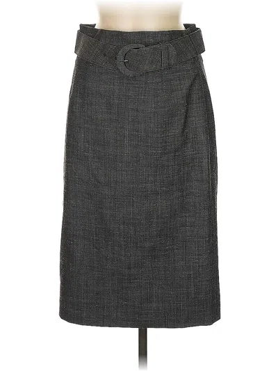 Pre-owned Classiques Entier Formal Skirt In Gray