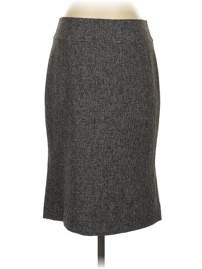 Pre-owned Classiques Entier Formal Skirt In Gray