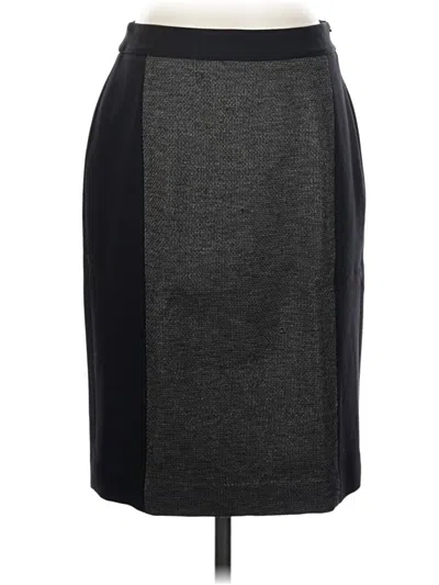 Pre-owned Classiques Entier Formal Skirt In Gray