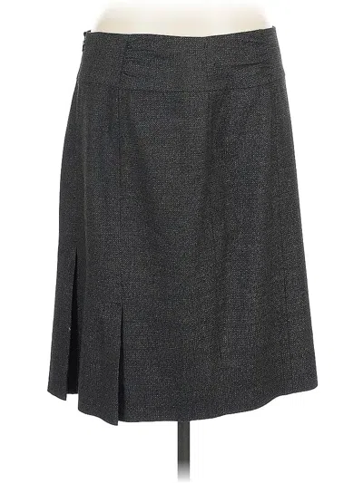 Pre-owned Classiques Entier Formal Skirt In Gray
