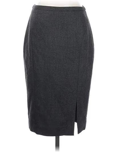 Pre-owned Classiques Entier Formal Skirt In Gray