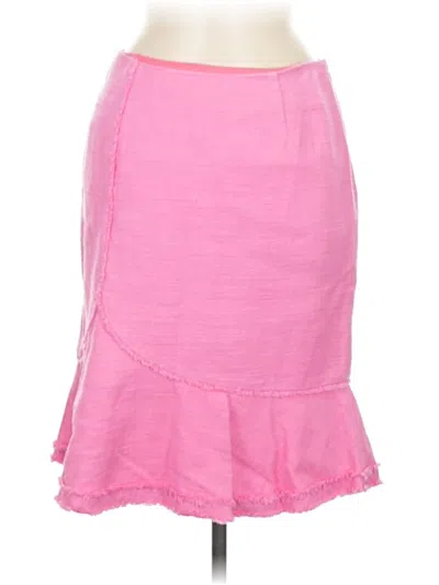 Pre-owned Classiques Entier Formal Skirt In Pink