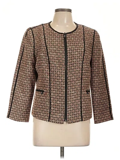 Pre-owned Classiques Entier Jacket In Brown