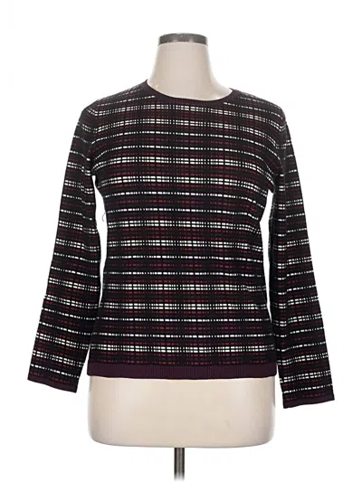 Pre-owned Classiques Entier Pullover Sweater In Burgundy