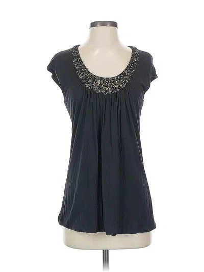 Pre-owned Classiques Entier Short Sleeve Blouse In Gray