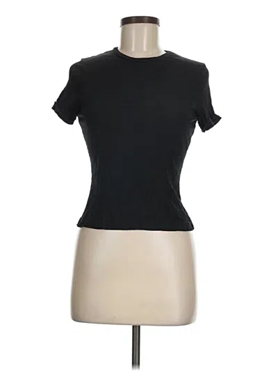 Pre-owned Classiques Entier Short Sleeve Turtleneck In Black