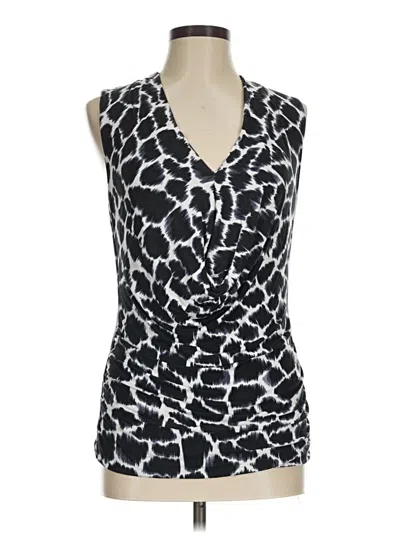 Pre-owned Classiques Entier Sleeveless Blouse In Black