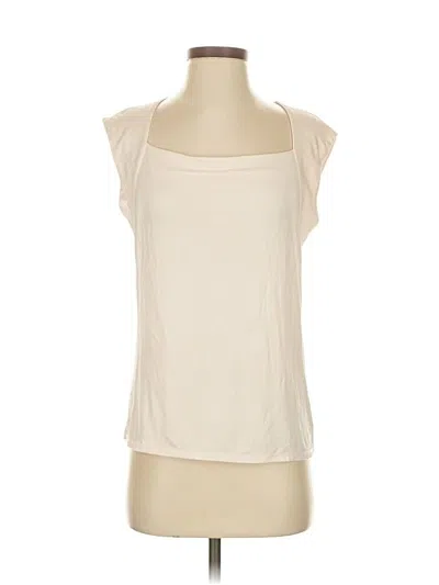 Pre-owned Classiques Entier Sleeveless Blouse In White