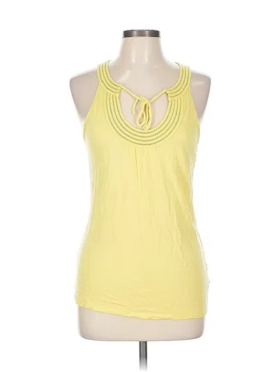 Pre-owned Classiques Entier Sleeveless T-shirt In Yellow