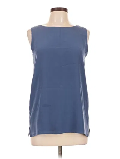 Pre-owned Classiques Entier Sleeveless Top Blue Boatneck Tops
