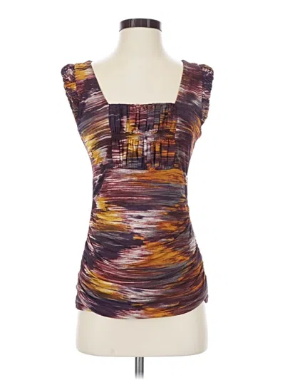 Pre-owned Classiques Entier Sleeveless Top Purple Strapless Neckline Tops