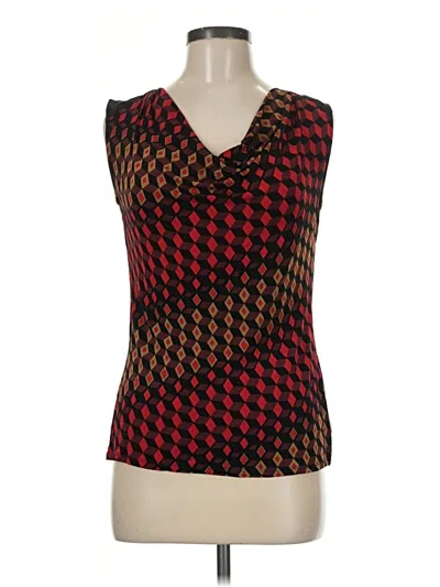 Pre-owned Classiques Entier Tank Top Red Plunge Neckline Tops