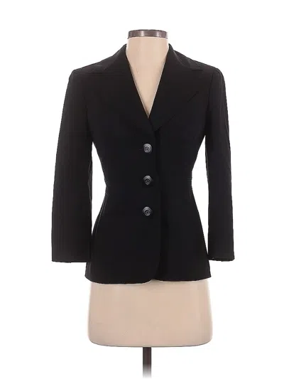 Pre-owned Classiques Entier Wool Blazer Jacket In Black