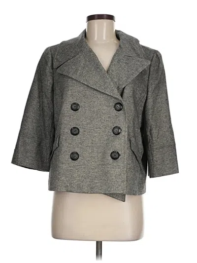 Pre-owned Classiques Entier Wool Coat In Gray