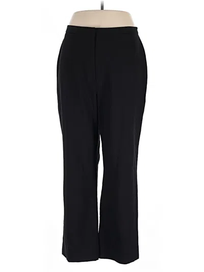 Pre-owned Classiques Entier Wool Pants In Black