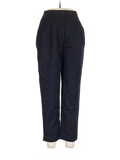 Pre-owned Classiques Entier Wool Pants In Blue