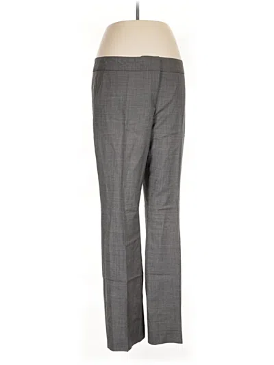 Pre-owned Classiques Entier Wool Pants In Gray