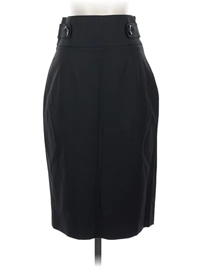 Pre-owned Classiques Entier Wool Skirt In Black