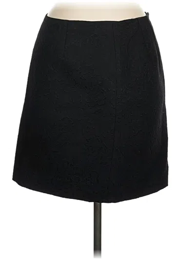 Pre-owned Classiques Entier Wool Skirt In Black