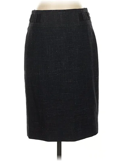 Pre-owned Classiques Entier Wool Skirt In Gray